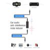 3.5mm Jack Device Speaker Wire Audio Noise Isolator Car System Stereo Tool
