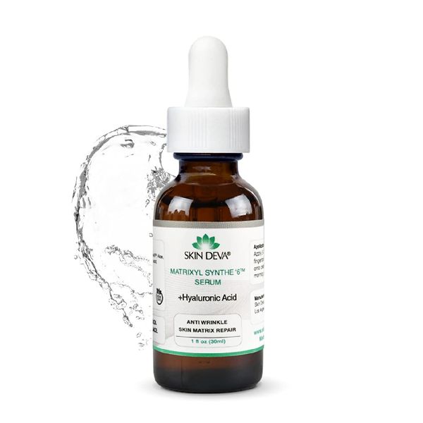 SKIN DEVA Matrixyl Synthe '6 Serum with Hyaluronic Acid - Anti-Aging with the breakthrough Matrixyl synthe’6 serum 1 oz