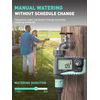 RAINPOINT Sprinkler Timer,Water Timer Programmable Garden Outdoor Hose Feature Timer with Rain Delay/Manual/Automatic Watering System,Waterproof Digital Irrigation Timer System for Lawns Pool,1 Outlet