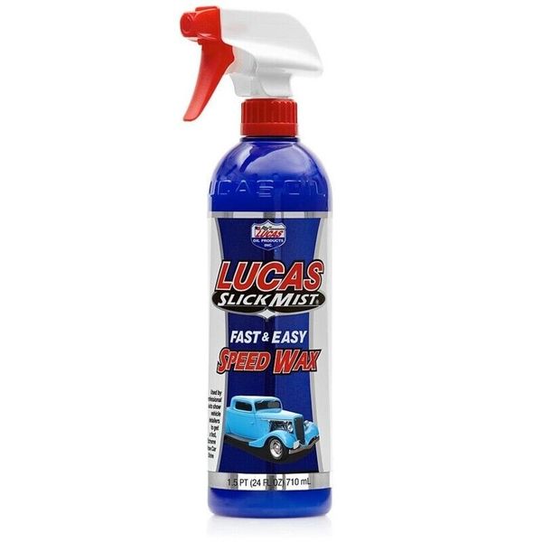 Lucas Oil Products Slick Mist Auto Wax 24 oz (Pack of 6)