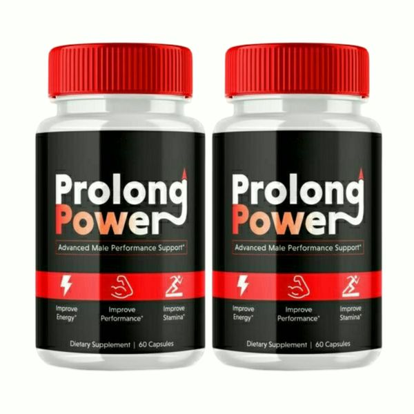 2-Pack Prolong Power Formula Advanced Support Dietary Supplements - 120 Capsules