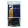 TGI Bridge Pins for Acoustic Guitar - Plastic Black with Dot