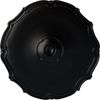 Ekena Millwork CM18POBLF Pompeii Ceiling Medallion, Jet Black