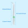 Flosser Replacement Tips for Waterpik Water Flosser , Flosser Refill Heads Replacement Heads for waterpik, Compatible with Waterpik Oral Irrigator & Dental Flosser(6 Classic Jet Tips)