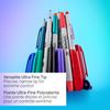 SHARPIE Glam Pop Permanent Markers, Ultra Fine Point, 24 Count