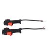 2PCS Plastic Strimmer Handle Switch Throttle Trigger Holder Cable Assembly Trimmer Accessory Fit for Stihl FS75 FS80 FS85 Trimmer Machine