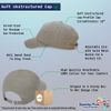 Soft Baseball Cap Vietnam Veteran War B Embroidery Flags USA Twill Cotton Army Dad Hats for Men & Women Light Grey Design Only