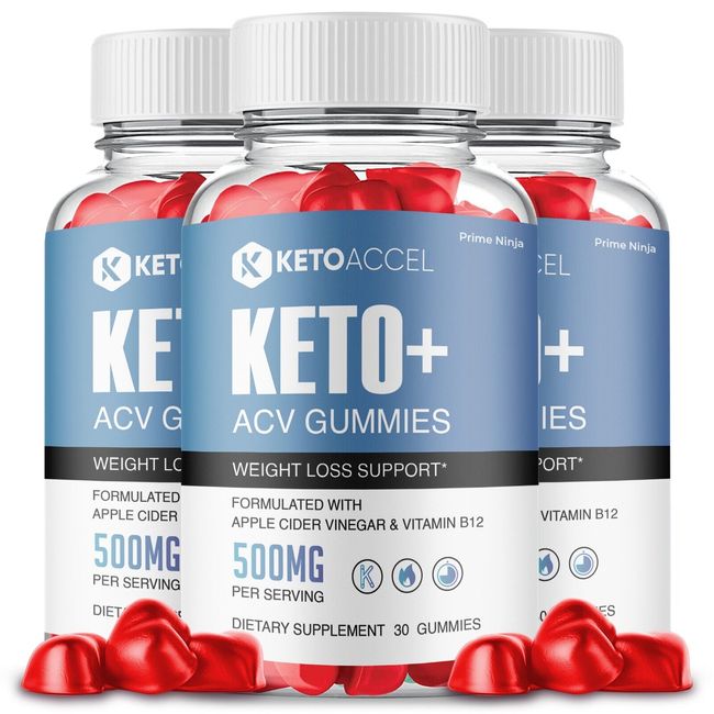 KetoAccel ACV gummies , Keto Accel Gummies Maximum Strength Official (3 Pack)