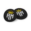 Madrid Champions Embroidered Black Soccer Patch