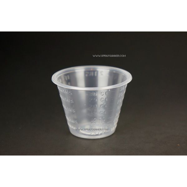 100pcs 1oz (30ml) Graduated Plastic Mix Cups Paint Hobby Airbrush Mixing Universal. by SprayGunner