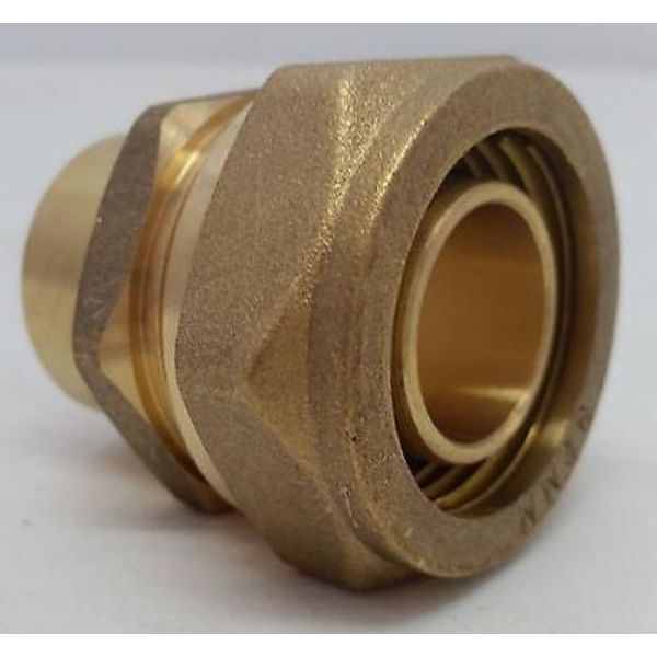 1" Female Sweat Pex-al-Pex Compression Fitting--Bag of 2