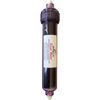 Inline 2”by10” Coconut Shell Activated Carbon Refillable Cartridge-3/8" Tubing