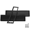 Draft Dodger 10.75"" Insulated Universal Telescopic Matte Black Mail Slot Mail Box