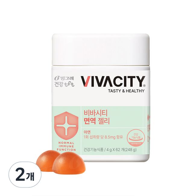 TFT Vivacity Immunity Jelly, 248g, 1ea, 62tabs