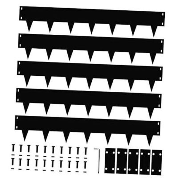 Steel Landscape Edging, 5 Pack Metal Edging for Landscaping, 40" L 40 x 7 Inch