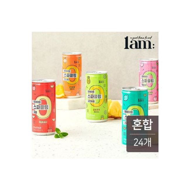 Sparkling Can Mix 210ml X 24ea (Bloom 12 + Par 12), Sparkling Can Mix 210ml X 24ea (Bloom 12 + Par 12)