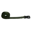 Benristraps 25mm Webbing Strap with Quick-Release Buckle (army green, 2 metres)