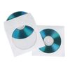 Hama CD/DVD Paper Sleeves - White (Pack of 100)