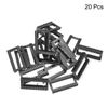 sourcing map 20Pcs DIP IC Chip Socket Adapter, 2.54mm Pitch 28 Pin Gate Soldering Flat Circuit Chip