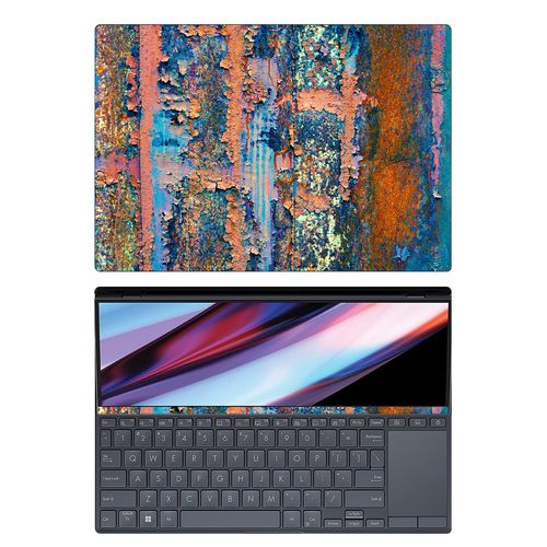 Decalrus - Protective Decal Skin Sticker for The ASUS Zenbook Pro 14 Duo OLED UX8402 (14.5" Screen) case Cover wrap ASzenbk14_ux8402-262