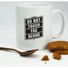 Hippowarehouse Do Not Touch The Beard Printed Mug Cup Ceramic 10oz