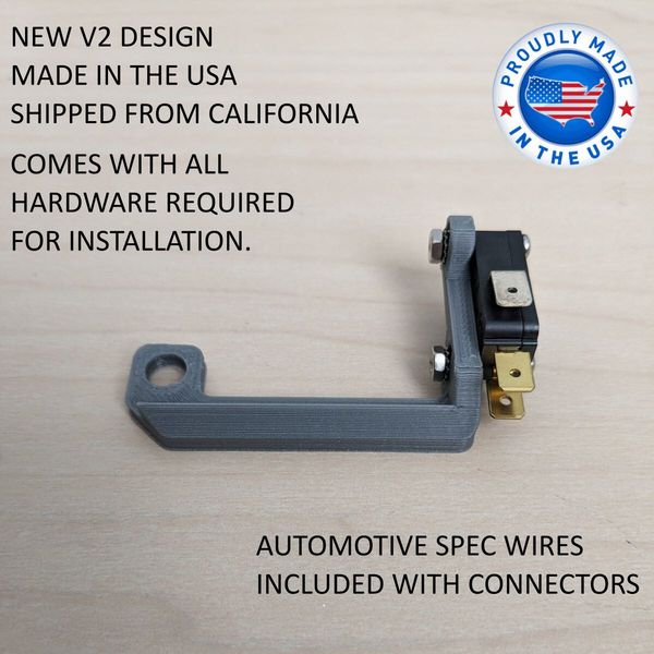 TH400 ST400 KICKDOWN SWITCH EDELBROCK CARB SILVER ABS 3D PRINTED DURABLE HI QUAL