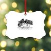 CafePress Runningshoes Scroll Ornament 4" x 2.75"