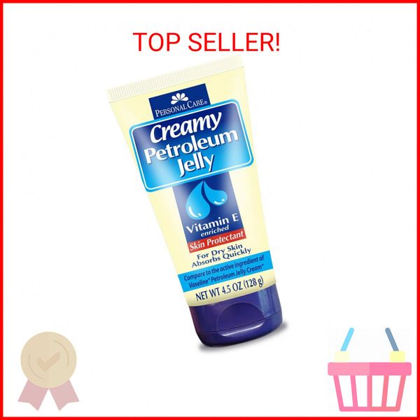 Personal Care Creamy Petroleum Jelly, 4.5 Ounce