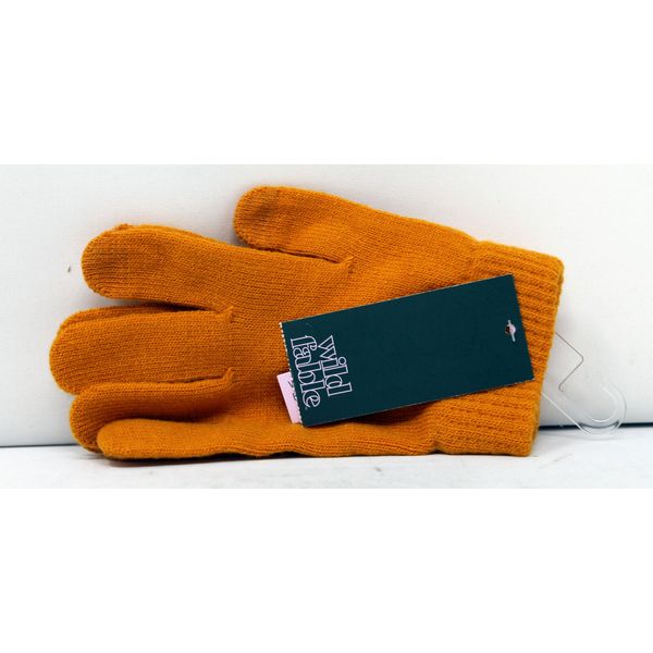 Wild Fable Hybrid Orange Trick One Size Mittens 1 Pair