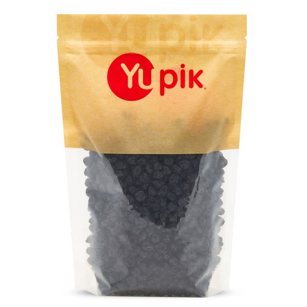 Yupik Dried Blueberries, 2.2 lb, Gluten-Free, Kosher, Sweet Dried Fruits, Whole Berries, No Sulphites, Source of Fiber & Vitamins, Healthy Snacks, Ideal for Baking & Topping