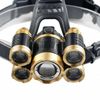 Super Bright 5X  Headlamp Rechargeable Head Light Flashlight Torch Lamp USA