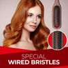 TITANIA Oval Massage Brush Large Wood Brown
