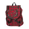 Banned Yamy Punk Nugoth Tartan Gingham Backpack