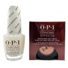 OPI Chrome Effects Set Great Copper-Tunity Nail Powder + Nail Lacquer Top Coat
