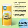 Bounty Essentials Select-A-Size Paper Towels, White, 2 Triple Rolls = 6 Regul...