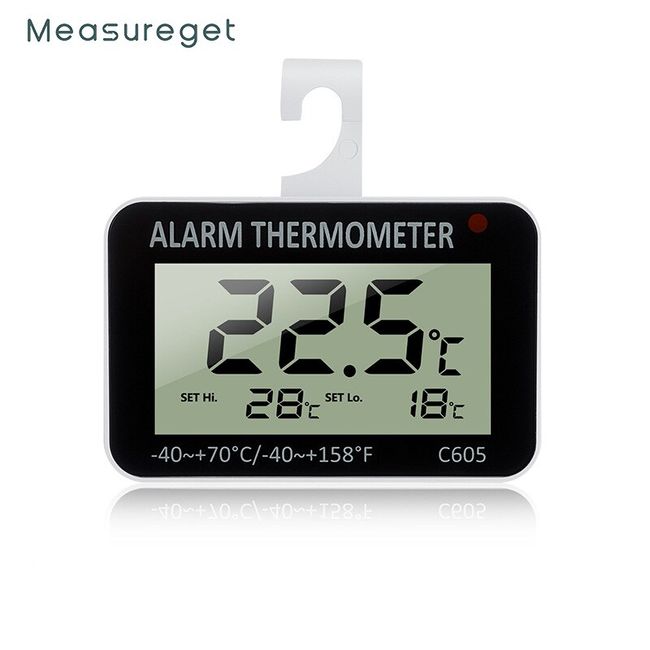 Digital Refrigerator Fridge Thermometer, Freezer Room Thermometer
