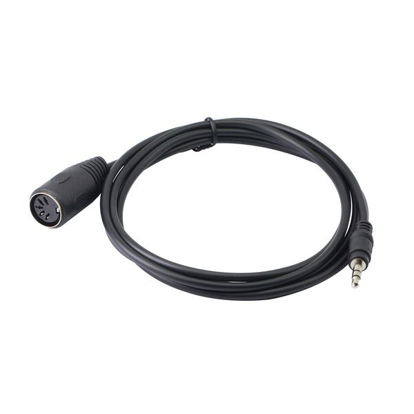 5-poliges Din-MIDI-Kabel, CERRXIAN 3,5 mm (1/8 Zoll) TRS-Stereo-Stecker auf 5-poliger Din-Stecker, professioneller Premium-Audio-Adapter für Bang & Olufsen, Naim, Quad.Stereo-Systeme