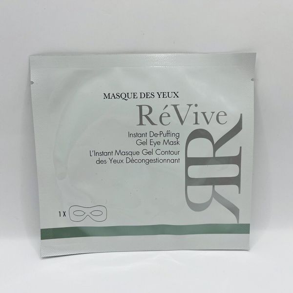 ReVive Masque Des Yeux Instant De-Puffing Gel Eye Mask (1 Mask Total) NWOB