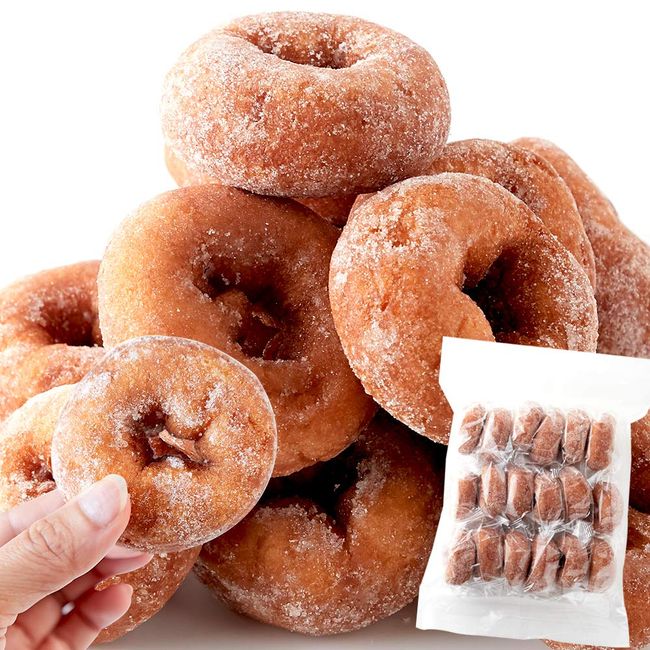 Natural Life Snack Donuts 18 Pieces (Approx. 19.3 oz (540 g), Heavy Value, Individual Packaging, No Preservatives, Snacks, Made in Japan, Events