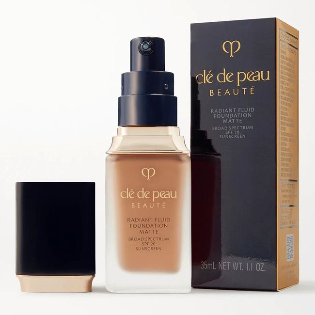 Cle De Peau Radiant Fluid Foundation SPF 20 Matte O40 LIGHT TAN OCHER -Size 35mL