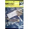 4 Hafele Cupboard Door  hinges  & Mount  2 screws Instructions New Kitchen Bath