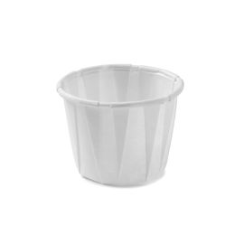 250 Vakly Paper Medicine Cups, 3/4 oz, Disposable Souffle Cups