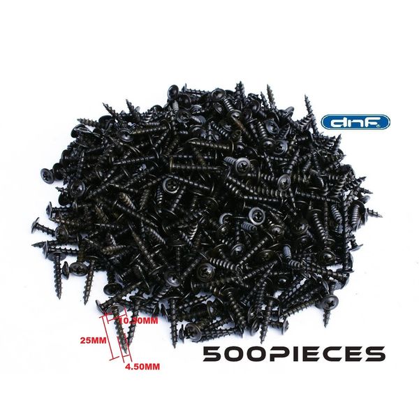 500 PACK #8 PHILLIPS TRUSS HEAD SCREWS 8 x 1" - FREE SAME DAY PRIORITY SHIPPING