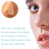 Disposable Self Use Nose Piercing Kit Safe Sterile Nose Piercing Gun Tool for Nose Piercing Hypoallergenic Nose Stud (Black)