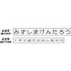 Shachihata Stamp Namae Stamp - Uppercase & Lower Case Set GA-CA