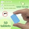 Mosquito Repellent,50 Tablets, Indoor Insect Repellent, Mosquito Killer