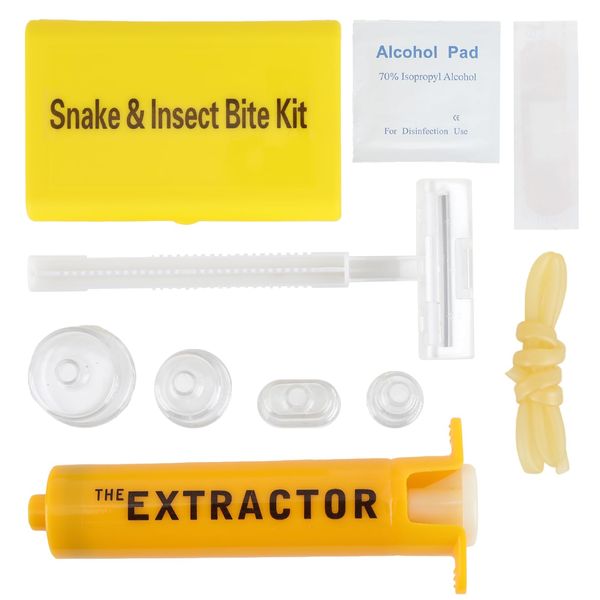 Bug Bite Suction Tool - Insect Bites and Bee Stings Extractor Tool Set with Storage Box, Bug Bite Relief Kit for Hiking Climbing Camping, Effective Poison Removal, Reduce Itching and Swelling