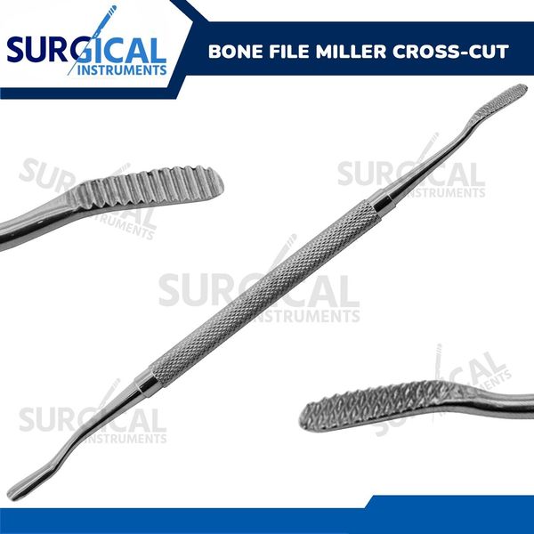 Dental Bone File Miller Filler Cross-Cut-Stra