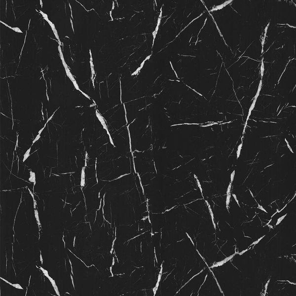 FORMICA Durable Laminate Sheet 4'x8' 180fx Nero Marquina With Satin Touch Finish