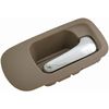 Dorman 92685 Front Passenger Side Interior Door Handle Compatible with Select Honda Models, Brown; Chrome